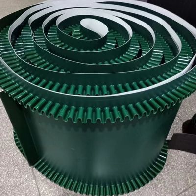 comprar Correia transportadora verde 2ply feito-à-medida 3ply do Pvc da gasolina lisa online manufacture