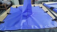 Silicone Coated Fiberglass Fabric With Zipper Hook Loop For Safe Welding Habitats On Offshore Platform