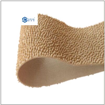 comprar Correia de borracha antiderrapante de grão grosso de 45 mm e 2,7 mm para 100 metros em aplicações industriais online manufacture