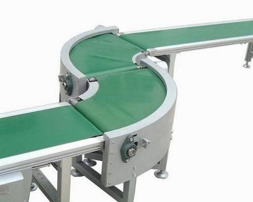 comprar Curva branca azul da volta do pvc do verde correia transportadora de 90 graus correia transportadora de 180 graus online manufacture