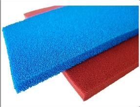 comprar Pilha aberta da folha azul vermelha da borracha de silicone do produto comestível da folha da esponja do silicone para a tabela do ferro online manufacture