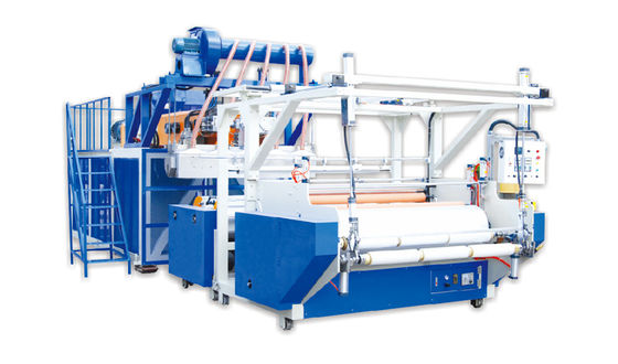 comprar 3 camadas da máquina plástica da cinematografia do estiramento do PE da máquina 1500mm do filme de estiramento online manufacture