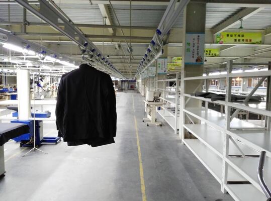 Comprar Sistema de transporte aéreo elétrico de alumínio para transporte em fábrica de vestuário online manufacture