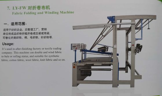 comprar Equipamento do revestimento de matéria têxtil da tela sintética/dobradura da tela e máquina de enrolamento online manufacture