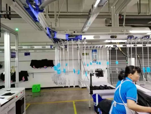 comprar Do vestuário manual dos sistemas do armazenamento do transporte de Veirical sistema de suspensão Multilayer online manufacture