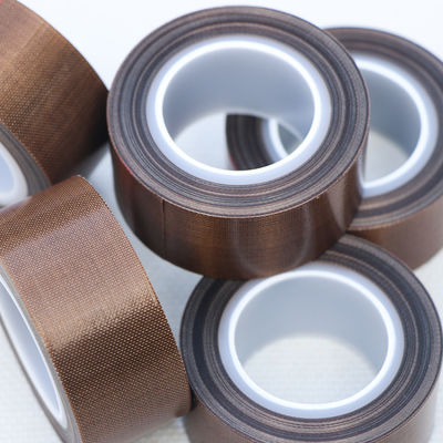 comprar O  esparadrapo PTFE revestiu a tela da fibra de vidro com o resistente de alta temperatura online manufacture