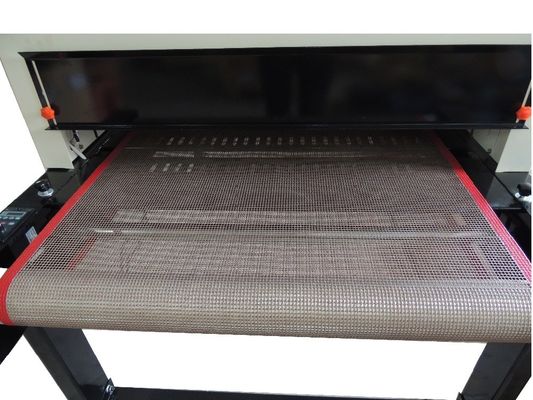 comprar O  de PTFE revestiu a correia transportadora da fibra de vidro para o t-shirt que imprime o secador do transporte online manufacture