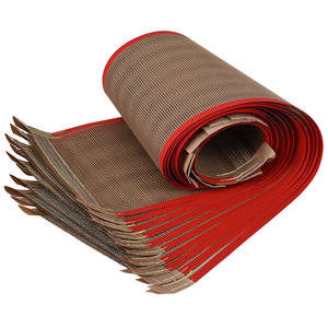 Máquina mais seca do transporte de correia, fibra de vidro imprimindo UV Mesh Belt de PTFE