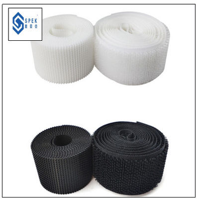 Faixa adesiva de nylon de velcro não-fusado, não-brush, faixa de costura de velcro