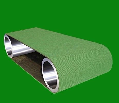 preto do verde da correia transportadora da bagagem da parte superior do diamante da correia transportadora do PVC da espessura de 1.6mm