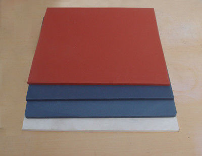 Preto cinzento vermelho da baixa folha da espuma da borracha de esponja do silicone da imprensa do calor da dureza