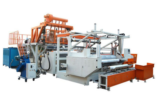 Sistema de controlo do PLC do de alta capacidade da máquina do filme de estiramento do PE auto