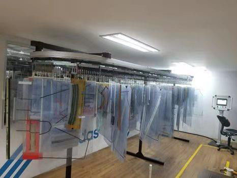 Sistema de suspensão personalizado do vestuário da logística dos SS da oficina