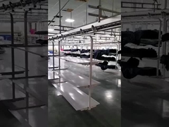 Oficina de vestuário de aço inoxidável